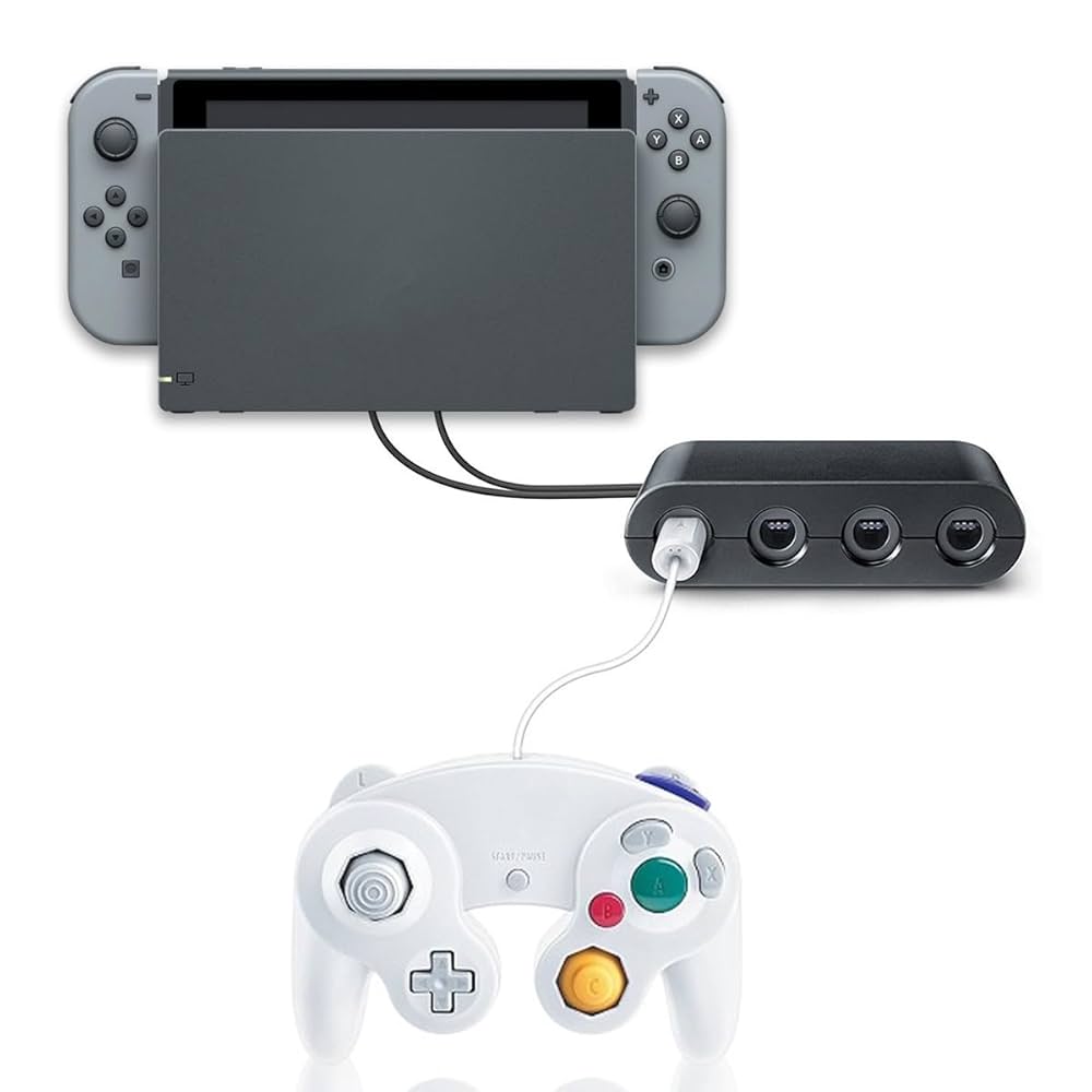 Switch スマブラ・マリカー　ゲームキューブコントローラー・マルチタップ Amazon.co.jp: ニンテンドースイッチ用 ゲームキューブ